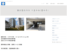 Tablet Screenshot of fujitaseikeigeka.com